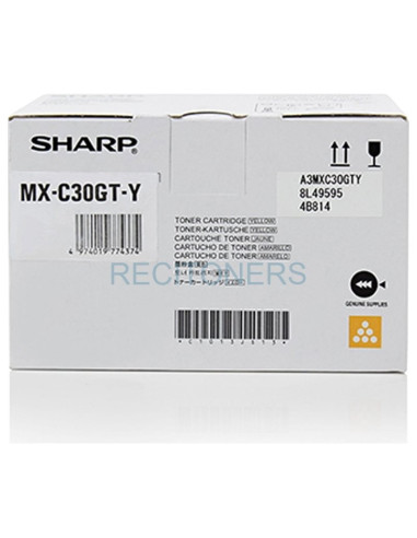 SHARP TONER AMARILLO MXC- 250 F, 300P, 300W,301W, 300 SERIES