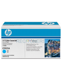 Toner CF031A HP - HP TONER CIAN 646A - LJ CM4540/CM4540f/CM4540fsk/CM4540fskm - 12.500 pag