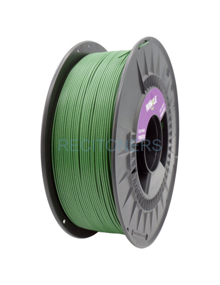 PLA-HD WINKLE 1.75 MM VERDE CON PARTICULAS (GLOW ARMY) 1KG