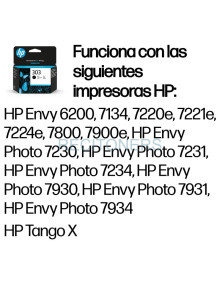 HP 303 CARTUCHO DE TINTA HP303 NEGRO (T6N02AE)