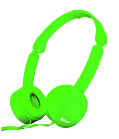 Trust Nano Auriculares Alámbrico Diadema Llamadas/Música Verde