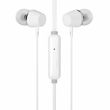 HP DHE-7000 Auriculares Alámbrico Dentro de oído Llamadas/Música Blanco