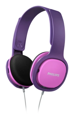 Philips SHK2000PK/27 auricular y casco Auriculares Alámbrico Diadema Rosa, Púrpura