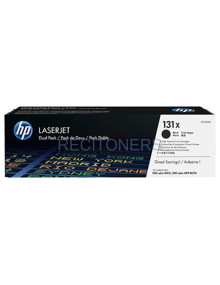Toner CF210XD HP - HEWLETT PACKARD LaserJet Pro 200 M276 Toner Negro nº131X 2.400 paginas