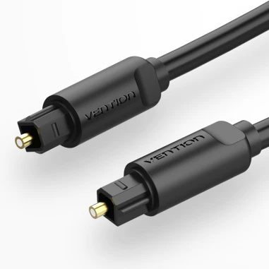 Vention Cable de Audio de Fibra óptica BAEBG/ 1.5m/ Negro