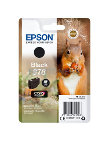 EPSON Singlepack Black 378 Claria Photo HD Ink con RF 2