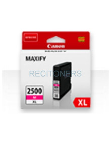 CANON TINTA MAGENTA MAXIFI IB 4050/4150 - MB 5050/5150/5155/5350/5450/5455 - PGI 2500XLM 2