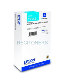 Cartucho de tinta C13T755240 EPSON - EPSON CARTUCHO CIAN XL 4000P WF-8XXX