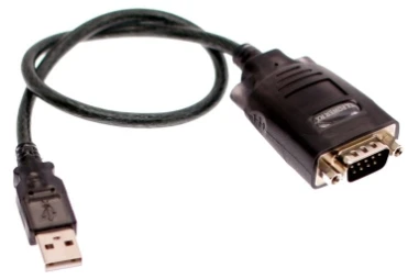 Ewent EW1116 cable de serie Negro 1,5 m USB 9 Sub-D