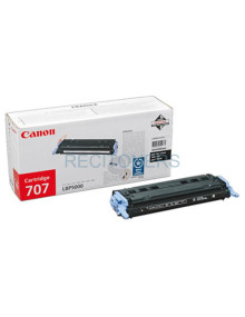 Canon 707 Black Toner Cartridge cartucho de tóner 1 pieza(s) Original Negro