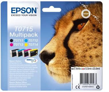 Epson Multipack T0715 4 colores