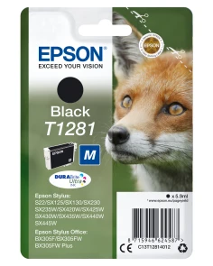 Epson Fox Cartucho T1281 negro