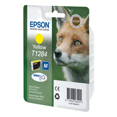 Epson Fox Cartucho T1284 amarillo