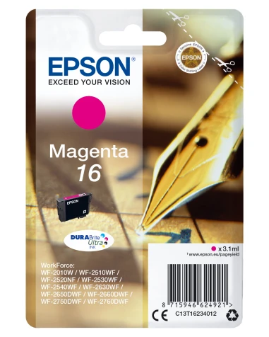 Epson Pen and crossword Cartucho 16 magenta