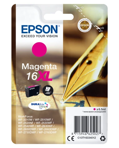 Epson Pen and crossword Cartucho 16XL magenta