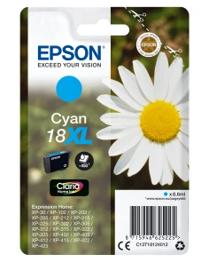 Epson Daisy Cartucho 18XL cian