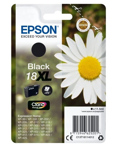 Epson Daisy Cartucho 18XL negro