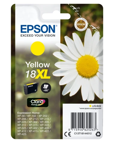 Epson Daisy Cartucho 18XL amarillo