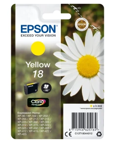 Epson Daisy Cartucho 18 amarillo