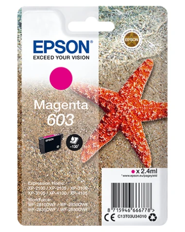 Epson Singlepack Magenta 603 Ink