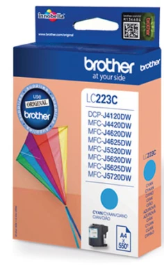 Brother LC-223CBP cartucho de tinta 1 pieza(s) Original Cian