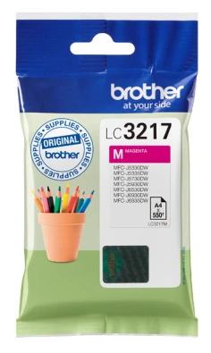 Brother LC-3217M cartucho de tinta 1 pieza(s) Original Magenta