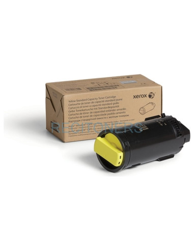 Toner 106R03861 XEROX - XEROX TONER AMARILLO VersaLink C500/C505 capacidad estándar (2400 páginas)