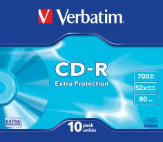 Verbatim CD-R Extra Protection 700 MB 10 pieza(s)