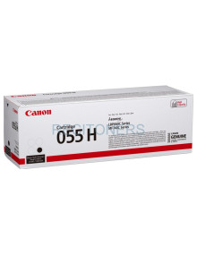 CANON Toner 055H BK: negro LBP663 LBP664 MF742 MF744 MF745 MF746 alta capacidad 2