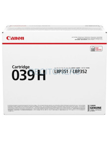 Canon CRG-039 H cartucho de tóner 1 pieza(s) Original Negro