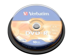 Verbatim DVD-R Matt Silver 4,7 GB 10 pieza(s)