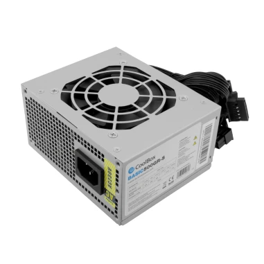 CoolBox BASIC500GR-S unidad de fuente de alimentación 500 W 20+4 pin ATX SFX Blanco