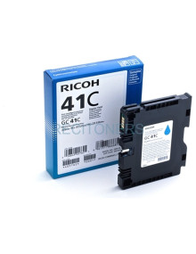 Cartucho de tinta RICOH-405762 RICOH - RICOH CARTUCHO CIAN GC-41C 2.200PAG. Alta capacidad