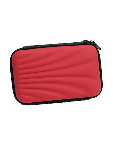 Maillon Technologique MTCASE25RED funda para disco duro externo EVA (Etileno Acetato de Vinilo), Poliuretano Rojo