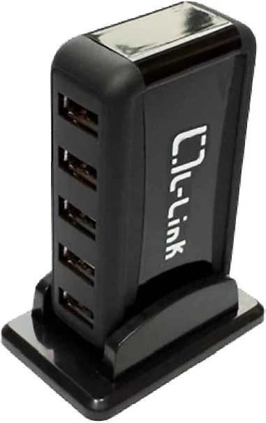 HUB USB 7 PUERTOS CON FUENTE L-LINK