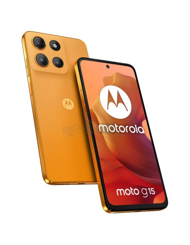 Smartphone MOTOROLA TF272432033 - Motorola moto g15 17,1 cm (6.72”) SIM doble Android 15 4G USB Tipo C 8 GB 128 GB 5200 mAh Nara
