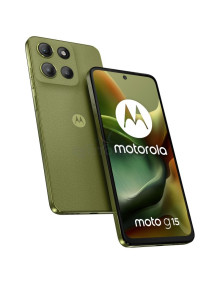 Smartphone MOTOROLA TF272432035 - Motorola moto g15 17,1 cm (6.72”) SIM doble Android 15 4G USB Tipo C 8 GB 128 GB 5200 mAh Verd