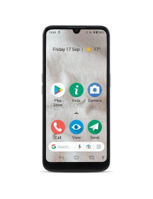 Smartphone DORO TF27289550 - Doro 8100 15,5 cm (6.1”) SIM única Android 11 Go Edition 4G USB Tipo C 2 GB 32 GB 3000 mAh Gris