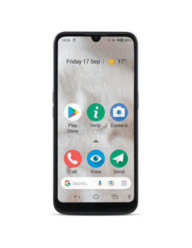Smartphone DORO TF27289550 - Doro 8100 15,5 cm (6.1”) SIM única Android 11 Go Edition 4G USB Tipo C 2 GB 32 GB 3000 mAh Gris