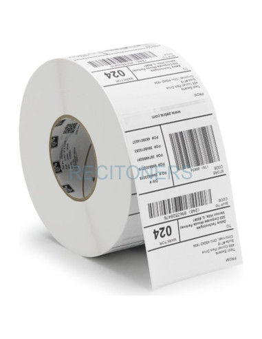 Papeleria 800294-155_1 ZEBRA TECHNOLOGIES - Zebra Z-Perform 1000T, label roll, normal paper, 102x38mm