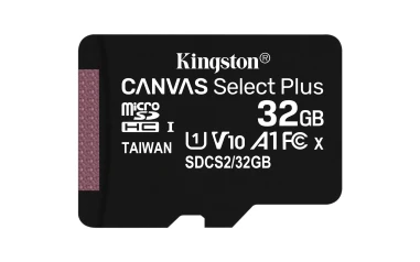 Kingston Technology Canvas Select Plus 32 GB MicroSDHC UHS-I Clase 10