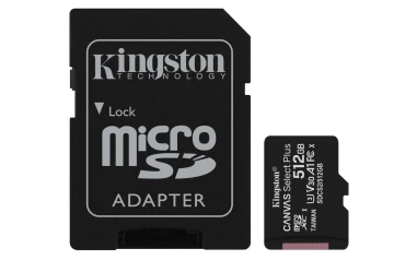 Kingston Technology Canvas Select Plus 512 GB SDXC UHS-I Clase 10