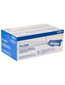 Brother TN-3330 cartucho de tóner 1 pieza(s) Original Negro 2
