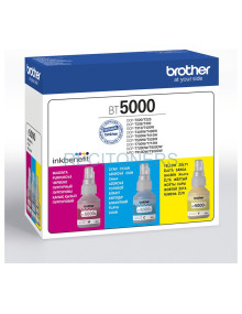 Brother BT5000CLVAL cartucho de tinta 3 pieza(s) Original Cian, Magenta, Amarillo