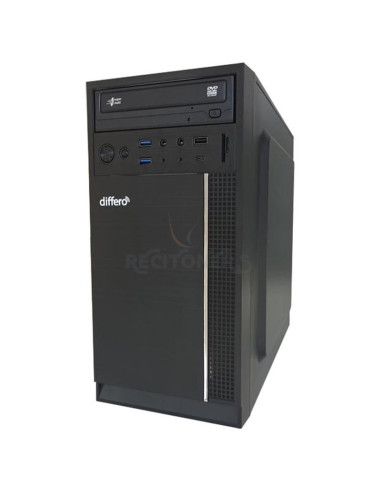 Ordenador de sobremesa DIFFERO OR1639279 - differo PC V15 I5 12400 16GB SSD 1TB NVME NO DVD HPA3 USB-C TRASERO
