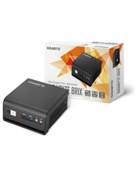 Mini PC GIGABYTE PC13154122 - GIGABYTE GB-BMCE-4500C (rev. 1.0) Negro N4500 1,1 GHz