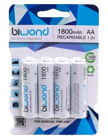 PACK 4 PILAS RECARGABLE GP AAA 850