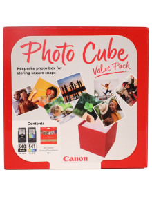 CANON Pack 2 PG540/CL541 Photo Cube Value Pack +40h. Photo Paper PP-201 2