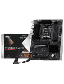 Placa base MSI 1400378 - MSI PRO B850-S WIFI6E placa base AMD B850 Zócalo AM5 ATX