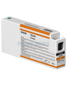 Cartucho de tinta C13T824A00 EPSON - Epson Cartucho de tinta naranja 350 ml C13T824A00 (T824A)